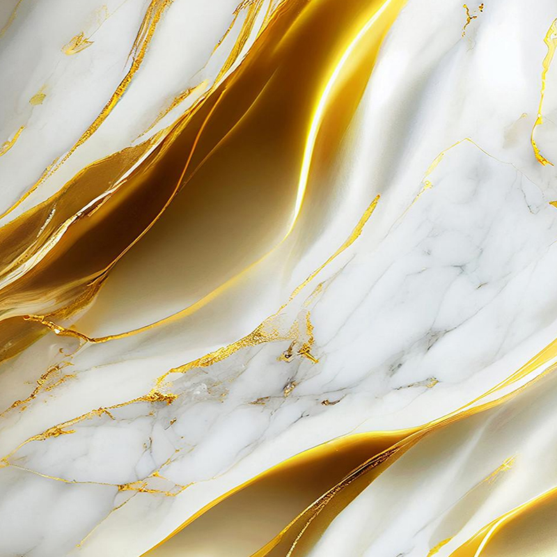 Pellicola di trasferimento 3D PET decorativa per interni in lamina d'oro