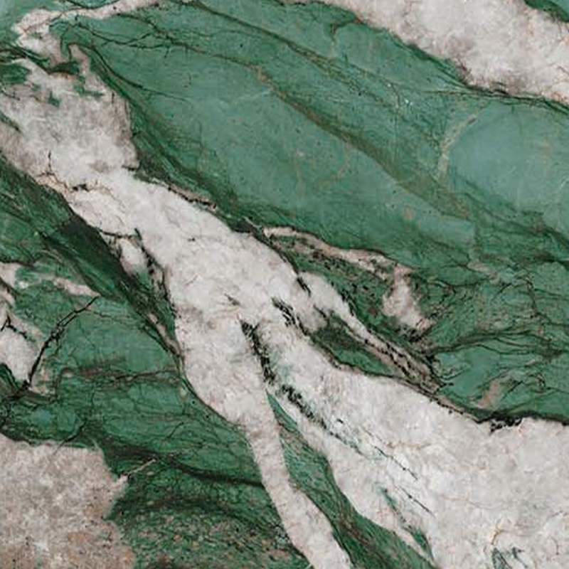 Pellicola di trasferimento 3D per parete di sfondo per bagno con texture color smeraldo