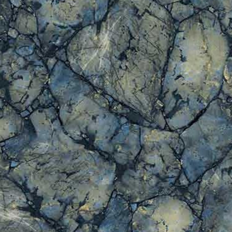 Pellicola di trasferimento 3D per parete Studio Texture ghiaia blu-grigio