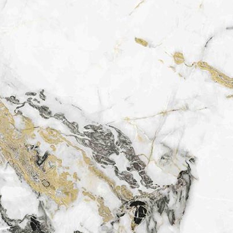 Laoka Pellicola per trasferimento di calore in PET flessibile lavabile in oro nero Fiore grande Pellicola per trasferimento di calore decorativa per la casa autoadesiva rimovibile bianca