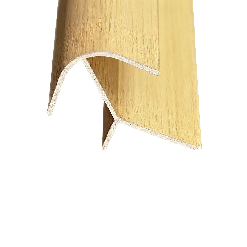 Profili architettonici in alluminio X9 per rivestimento murale impiallacciato in legno da 9 mm