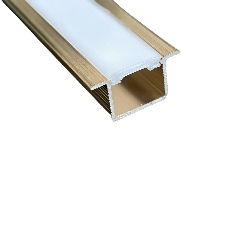 Linee in alluminio X8 con luci per design illuminato di pannelli impiallacciati in legno da 8 mm
